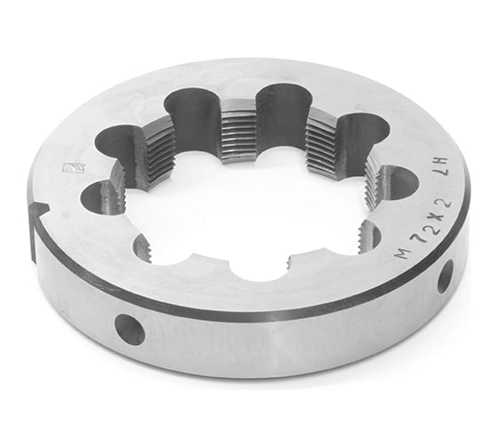 Изображение товара Плашка М72х2 6h левая D-120 мм Русский Инструмент ri.129.115