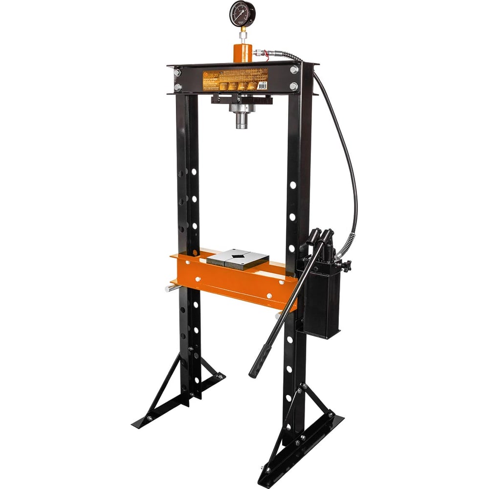 Изображение товара Пресс гидравлический FORSTIME FT-20001 20 т (напольный, ручной привод, манометр)