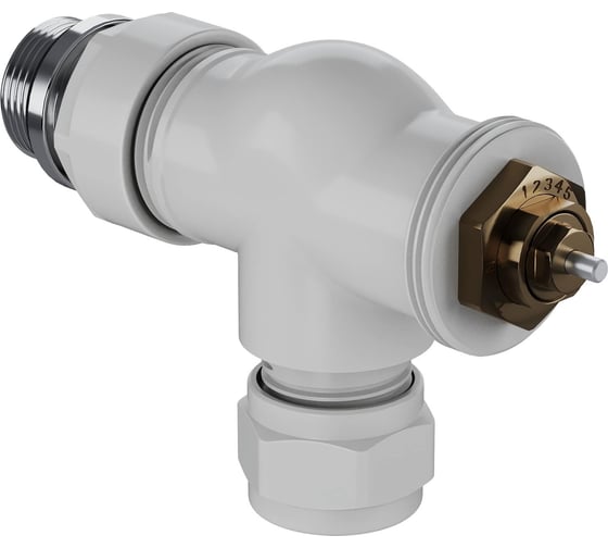 Изображение товара Набор термостатический осевой Royal Thermo Design Pro 15мм М30x1.5, белый НС-1646642