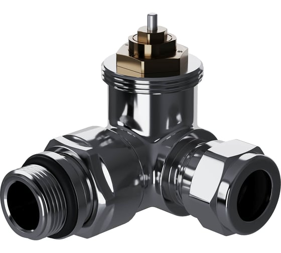 Изображение товара Набор термостатический трехосевой Royal Thermo Design Pro 15мм М30x1.5, хром НС-1646646