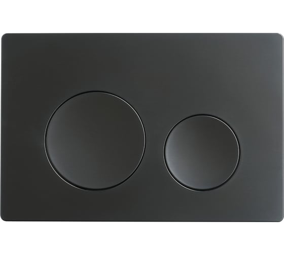 Изображение товара Кнопка смыва Agger черная матовая APB0144