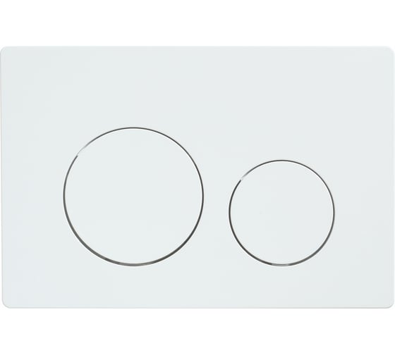 Изображение товара Кнопка смыва Agger белая глянцевая APB0188