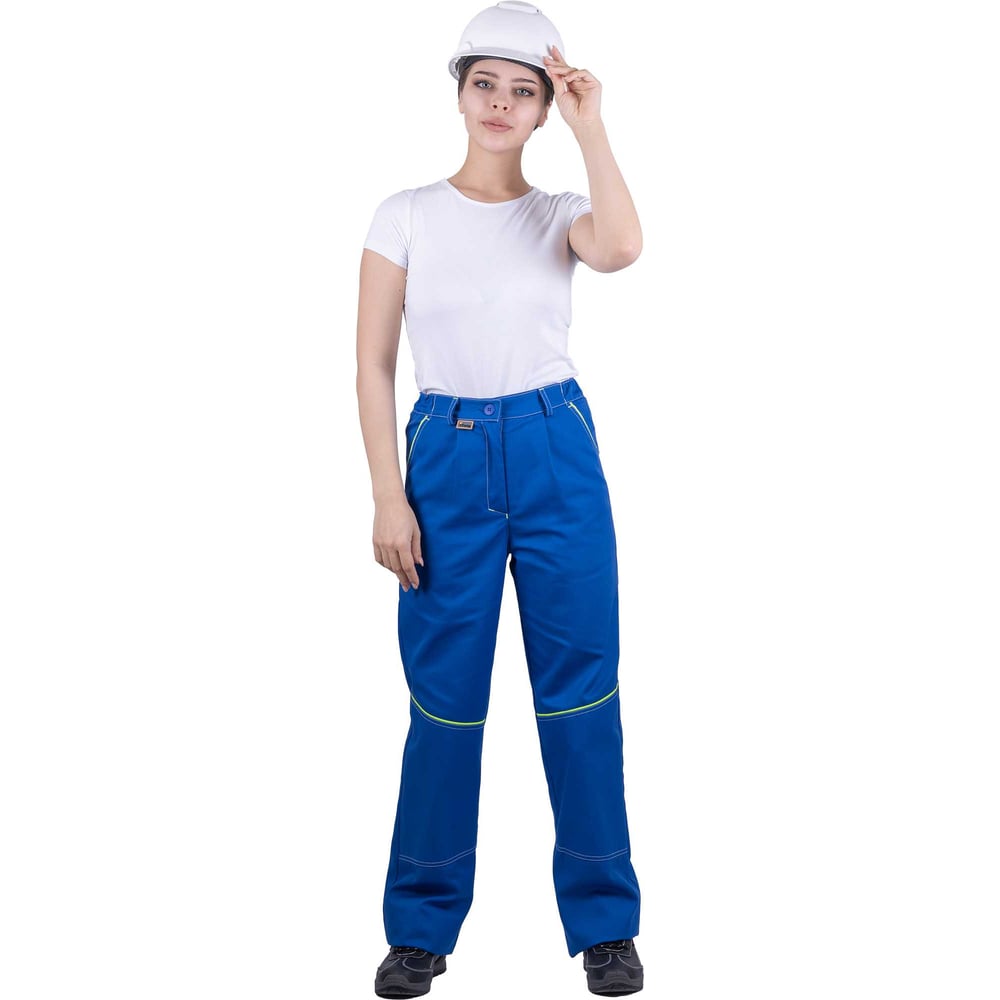 Изображение товара Женские брюки iForm ТУРБО василёк р96-100 рост 158-164 из смесовой ткани