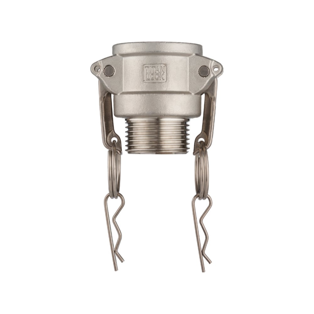 Изображение товара Камлок тип B TITAN LOCK EcoLine наружная резьба BSP 1 1/4 AISI304