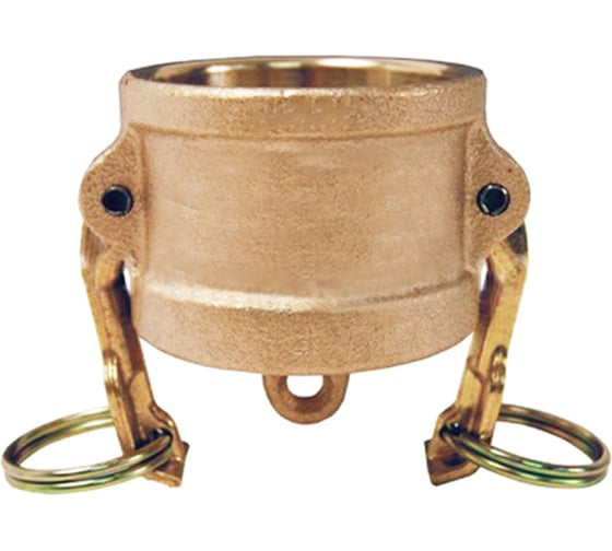 Изображение товара Камлок TITAN LOCK латунный TITAN LOCK тип DC, заглушка для ниппеля 2 1/2" TL250DCBR