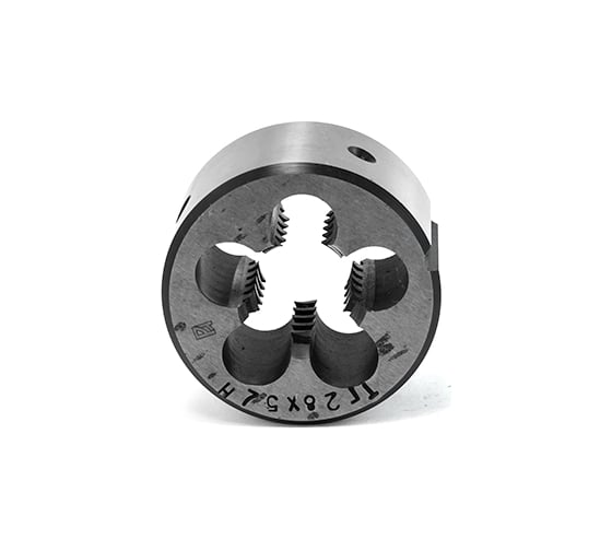 Изображение товара Плашка Русский Инструмент Tr28х5 левая D-65 круглая для нарезания трапецеидальной резьбы ri.292.15