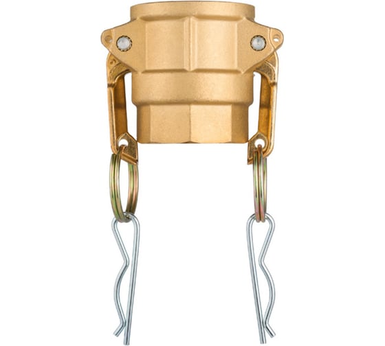 Изображение товара Камлок TITAN LOCK латунный TITAN LOCK тип D розетка, внутренняя резьба BSP 2 1/2" TL250DBR