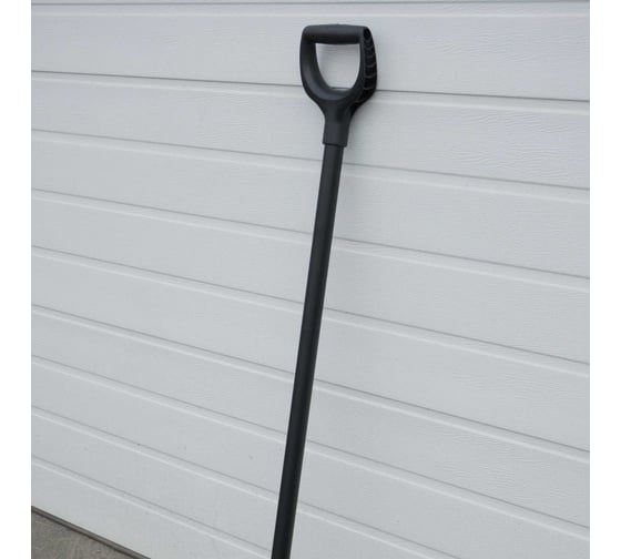 Изображение товара Черенок алюминиевый 32x1 мм, 1000 мм, черный/муар, с v-ручкой, премиум,  в сборе ООО Агростройлидер СНЕГ-07.15.42