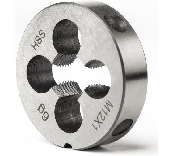 Изображение товара Плашка Advancetool М10х1,50 HSS4341 (Р6М5) 6g DIN223 ADT-ПМ1015
