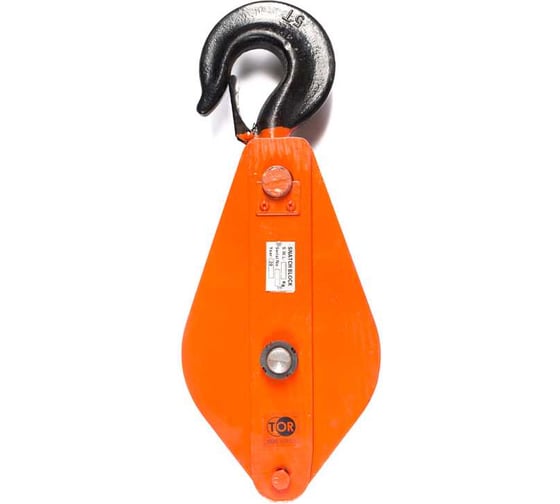 Изображение товара Блок монтажный с крюком HQG(L) K2-1.0 т (S) TOR 1048604