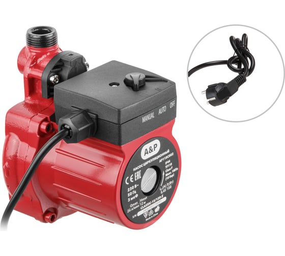 Изображение товара Насос циркуляционный A&P CLASSIC-15/120-Z AP118C002