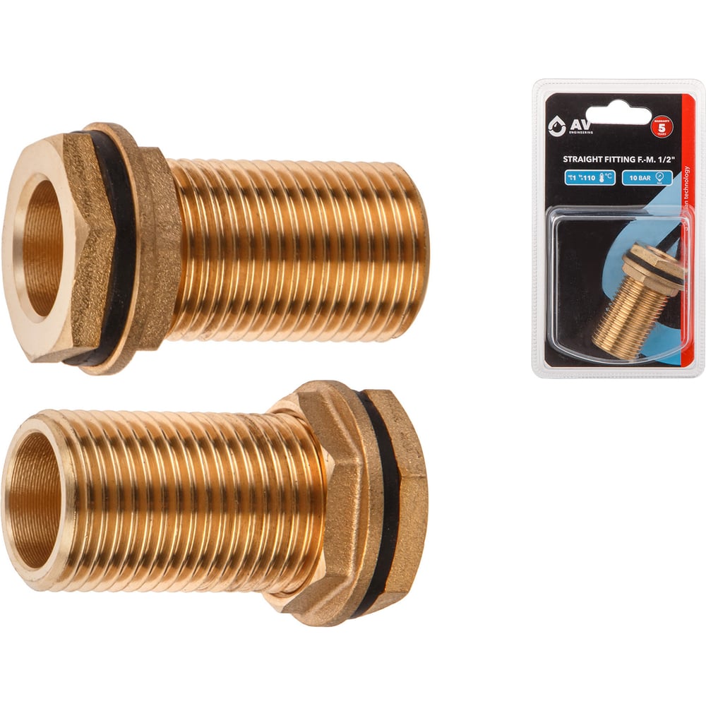 Изображение товара Врезка AV Engineering 1/2" нар AVE303012 для бытовых систем