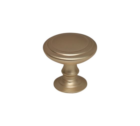 Изображение товара Ручка-кнопка MAKMART отделка золото шлифованное M8062.K.BB