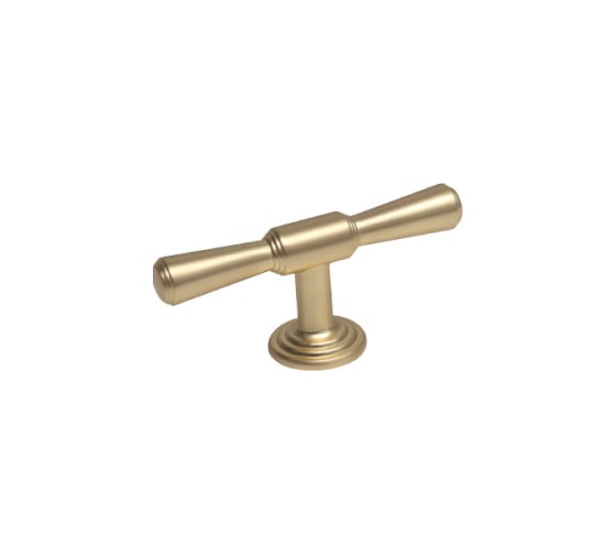 Изображение товара Ручка-кнопка MAKMART отделка золото шлифованное M8253.K.BB