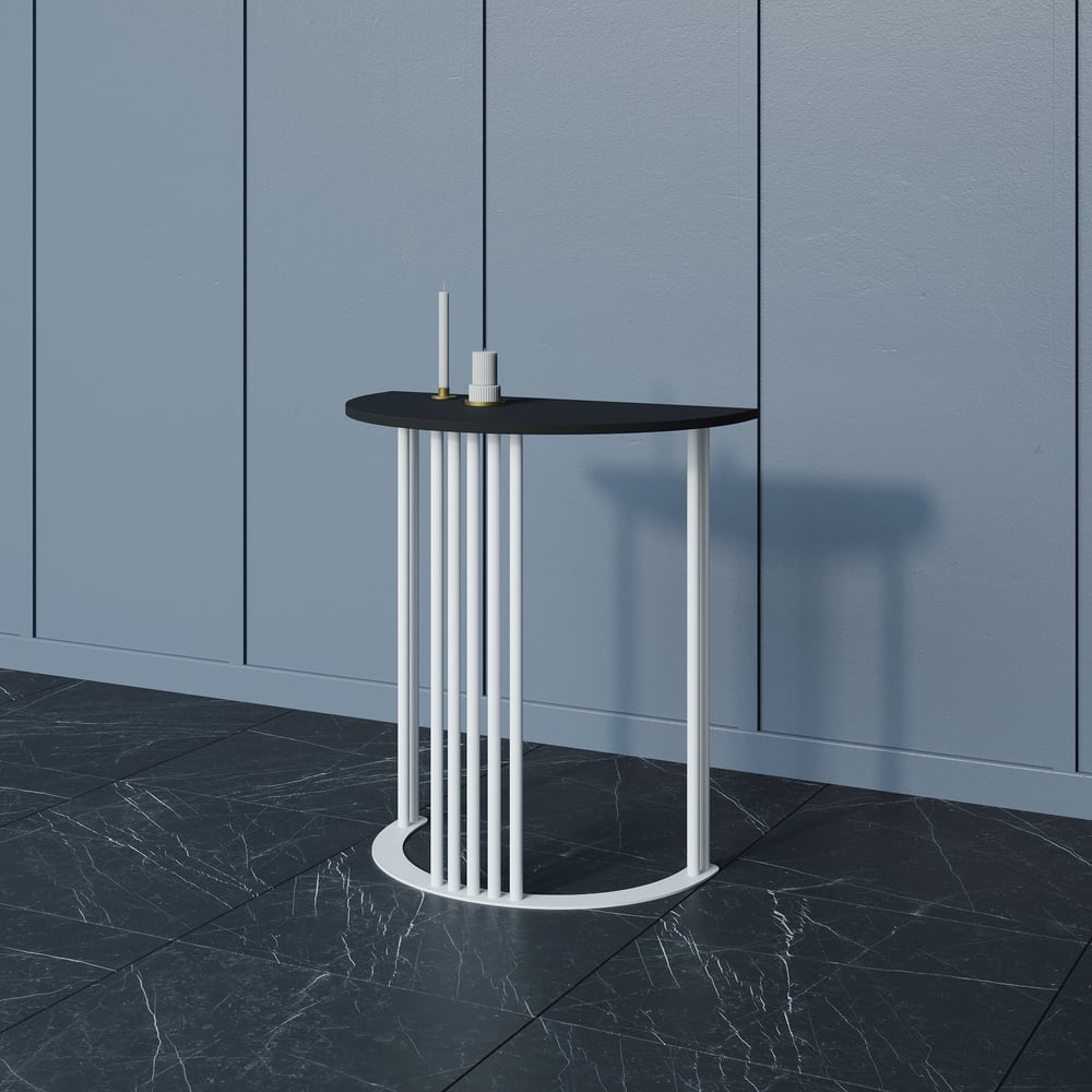 Изображение товара Консоль GENGLASS VIOLUR 70 с металлическим подстольем GGK-05-3-2-7040