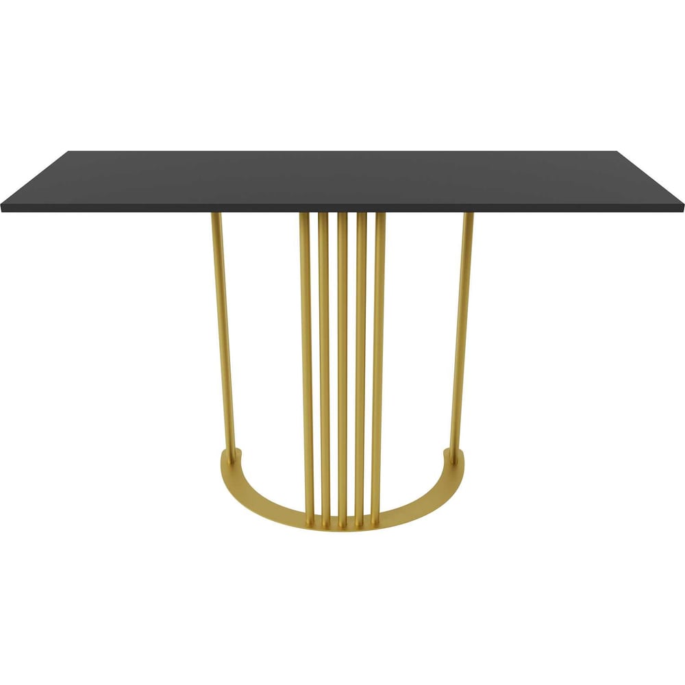 Изображение товара Консоль GENGLASS VIOLUR 120 с металлическим подстольем современный дизайн