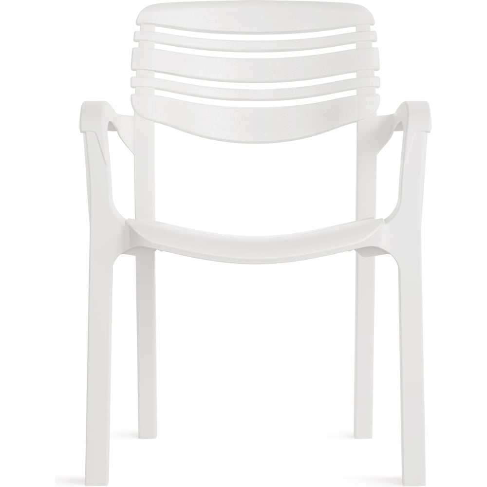 Изображение товара Кресло ЗПИ Альтернатива Атлант белое пластиковое офисное