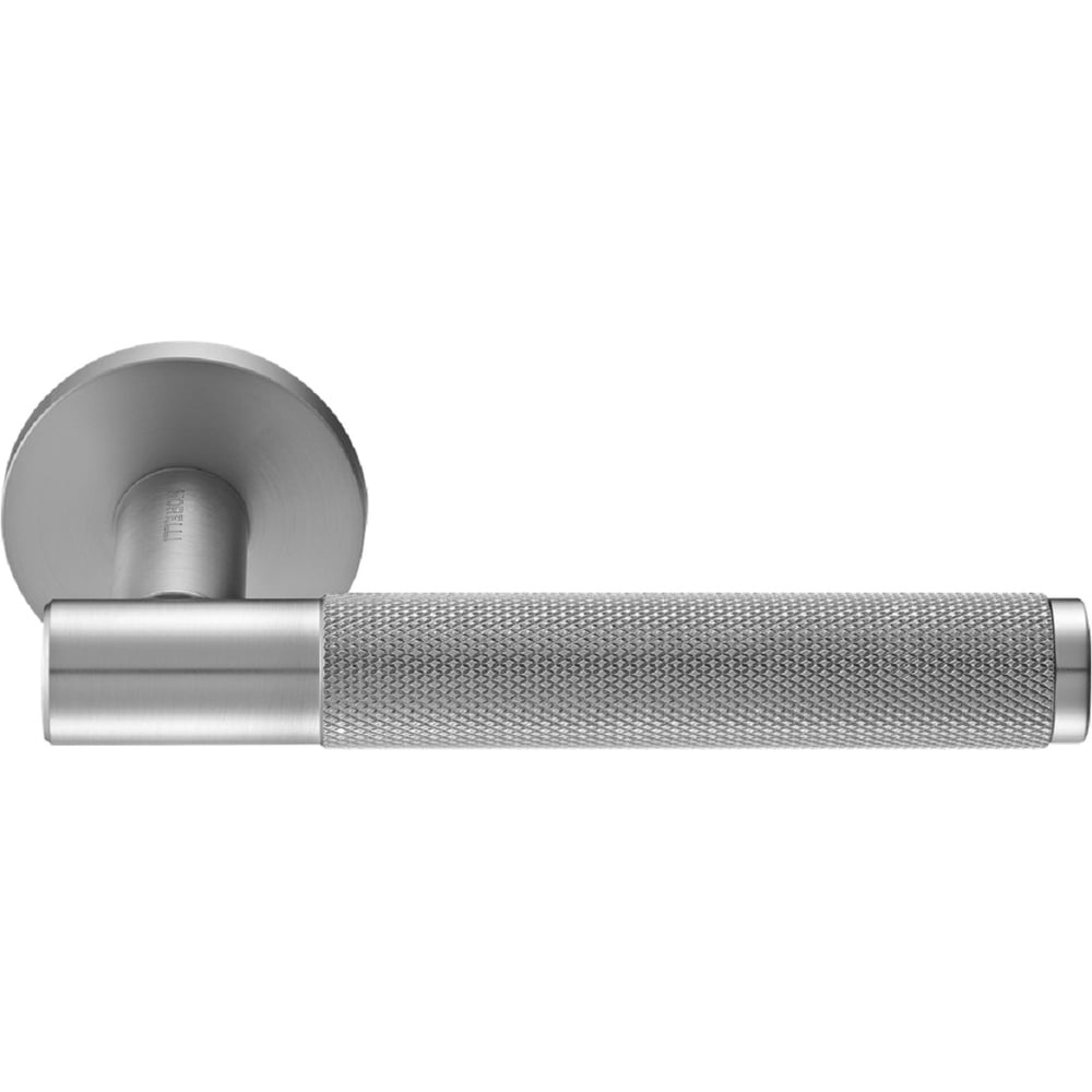 Изображение товара Ручка дверная MORELLI MH-57-R6T SC, AZRIELI на круглой розетке 6 мм, цвет - матовый хром 9015183