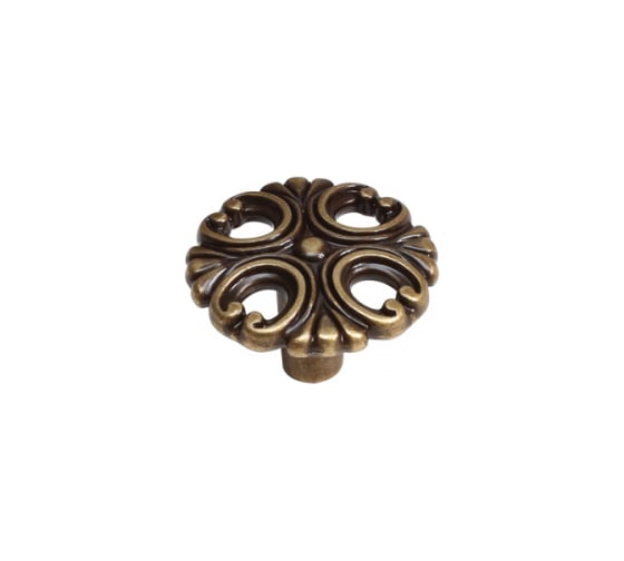 Изображение товара Ручка-кнопка Giusti, отделка бронза античная "Флоренция" WPO.821Y.000.M00D1