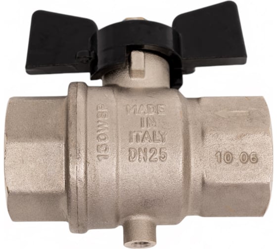 Изображение товара Шаровой кран Bugatti со сливом арт.257 Rp1" 025708