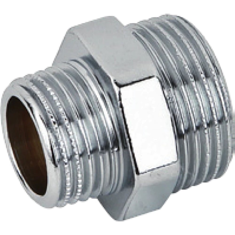 Изображение товара Ниппель переходной Bugatti арт.144RC 1/4x1/8 хром латунь гидроизоляция