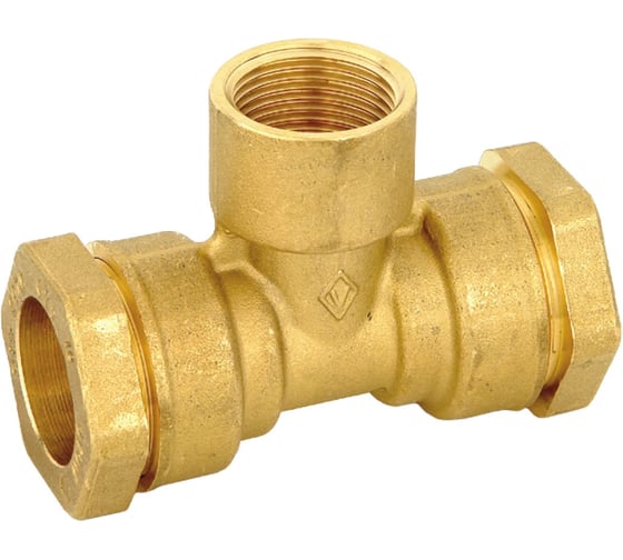 Изображение товара Тройник Bugatti с внутренней резьбой арт.3025 20_1/2"_20 30250003