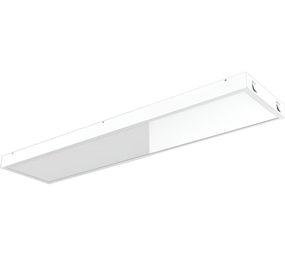 Изображение товара Светодиодный светильник VARTON тип кромки Clip-In 1200x300 35 Вт 4000 K IP40 опал с равномерной засветкой аварийный автономный постоянного действия V1-A1-00010-10HGA-4003640