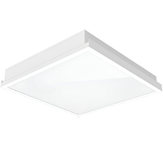 Изображение товара Светодиодный светильник VARTON тип кромки Clip-In 600x600 50 Вт 4000 K IP54 опал ПК с равномерной засветкой V1-A1-00027-10HG0-5405040