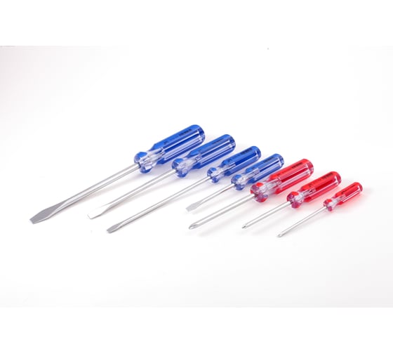 Изображение товара Набор отвёрток Jetech 7 шт: 3 крест + 4 шлиц LC 7 PCS SET MIX