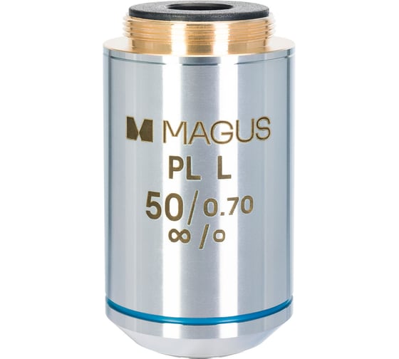 Изображение товара Объектив 50PLL 50х/0.70 Plan L WD 3.68 мм MAGUS 83463