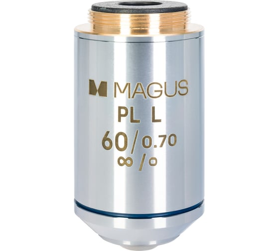 Изображение товара Объектив 60PLL 60х/0.70 Plan L WD 2.08 мм MAGUS 83464