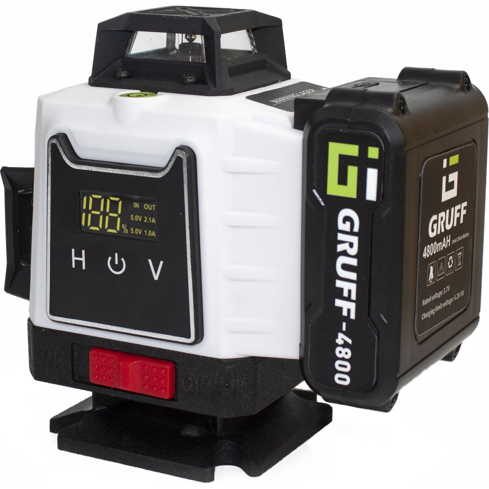 Изображение товара Лазерный уровень GRUFF DVP-16 с пультом ДУ и зеленым лучом