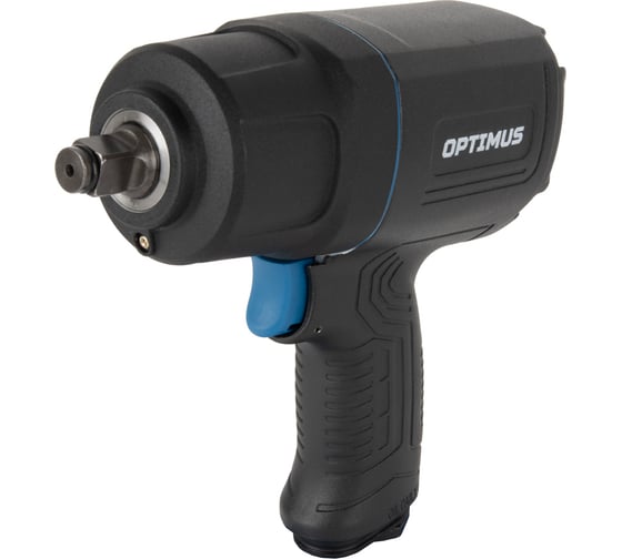 Изображение товара Гайковерт пневматический ударный Optimus в алюминиевом корпусе, привод 1/2, 1350 Нм OPT-PW2040