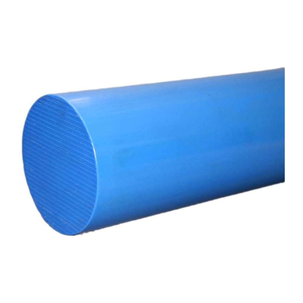 Изображение товара Капролон стержень F 110 мм MC 901 BLUE, длина 1000 мм, синий