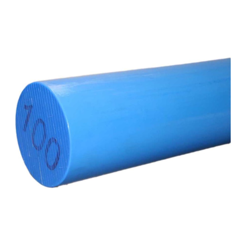 Изображение товара Капролон стержень EBF Ф 60 мм MC 901 синий 1000 мм 3,7 кг Китай