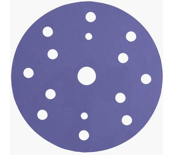 Изображение товара Круг Ceramic paper 500 150 мм, 15 отверстий, 50 шт A1 290CP-0500-set50