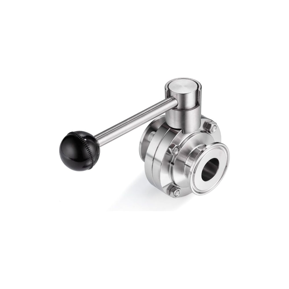 Изображение товара Затвор дисковый нержавеющий TITAN LOCK DN150 clamp-clamp AISI304