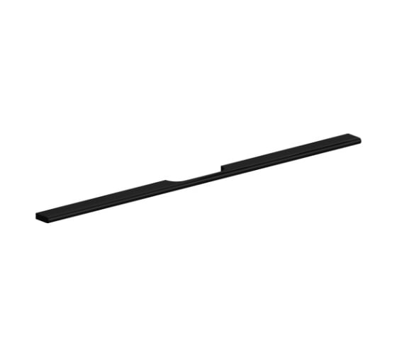 Изображение товара Ручка-скоба MAKMART 160-640 мм, отделка черный матовый (покраска) BOOK.160-640.9005