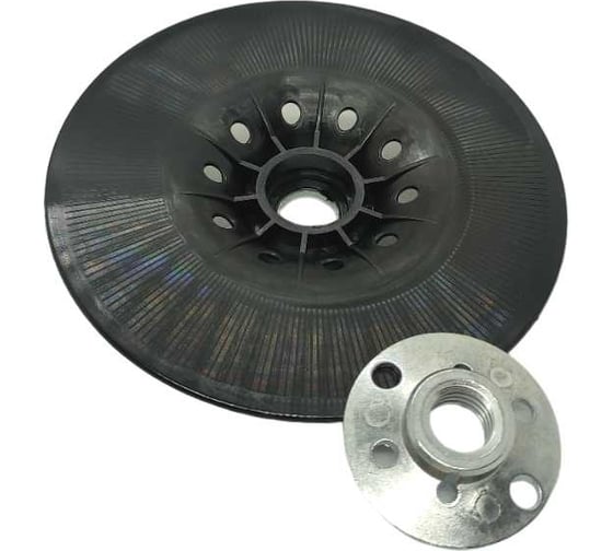 Изображение товара Опора для фибровых дисков с охлажением и рёбрами 125 мм, M14, мягкая Speed Phantom SP00100