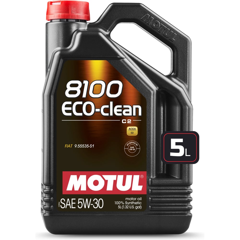 Изображение товара Моторное масло MOTUL 8100 Eco-clean 5W30 5 л