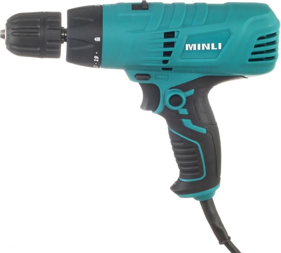 Изображение товара Дрель-шуруповерт сетевой MINLI 10 мм, 500 Вт 51226
