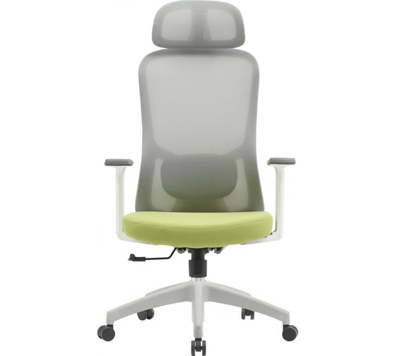 Изображение товара Кресло CACTUS CS-GMC515-GYGN серый сиденье салатовый пластик серый 2026555