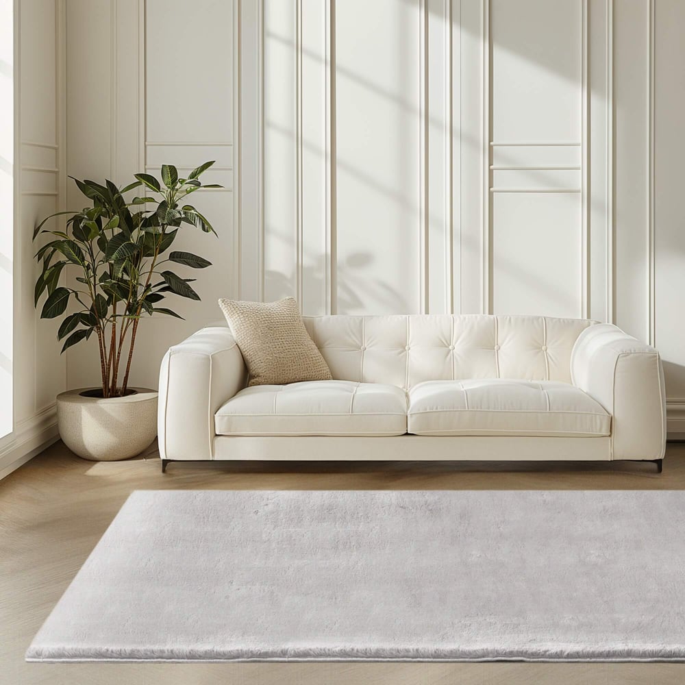 Изображение товара Ковер THE ELEVENTH KINGDOM Пимлико 200x300 серебро из искусственного меха