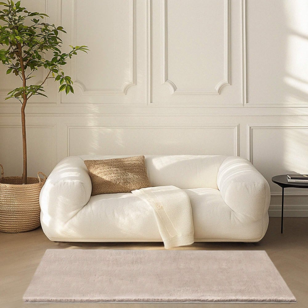 Изображение товара Ковер THE ELEVENTH KINGDOM Пимлико 120х180 миндаль искусственный мех