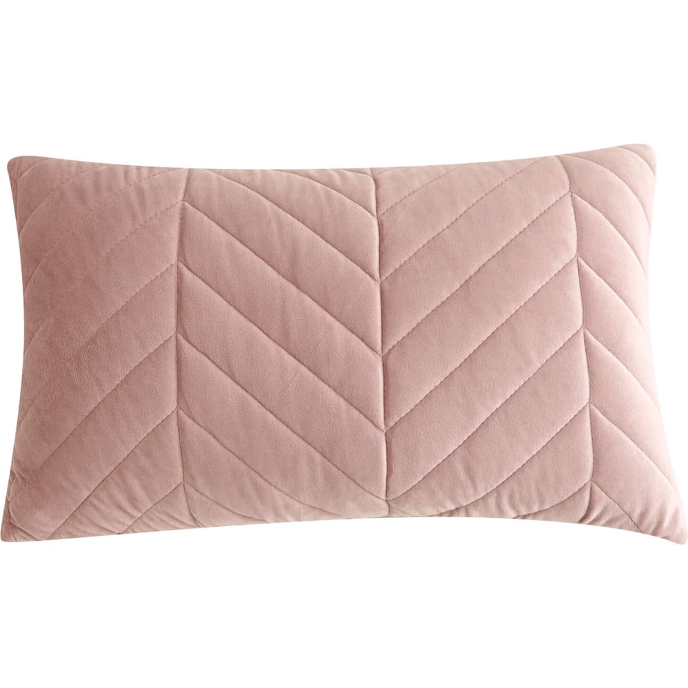 Изображение товара Декоративная наволочка из велюра розовая 30х50 THE ELEVENTH KINGDOM