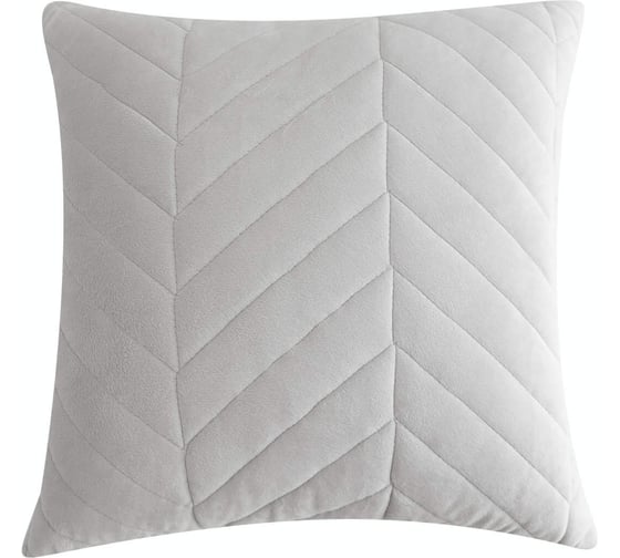 Изображение товара Декоративная наволочка THE ELEVENTH KINGDOM 45х45 Бексли серебро 11KCSH4545BE83