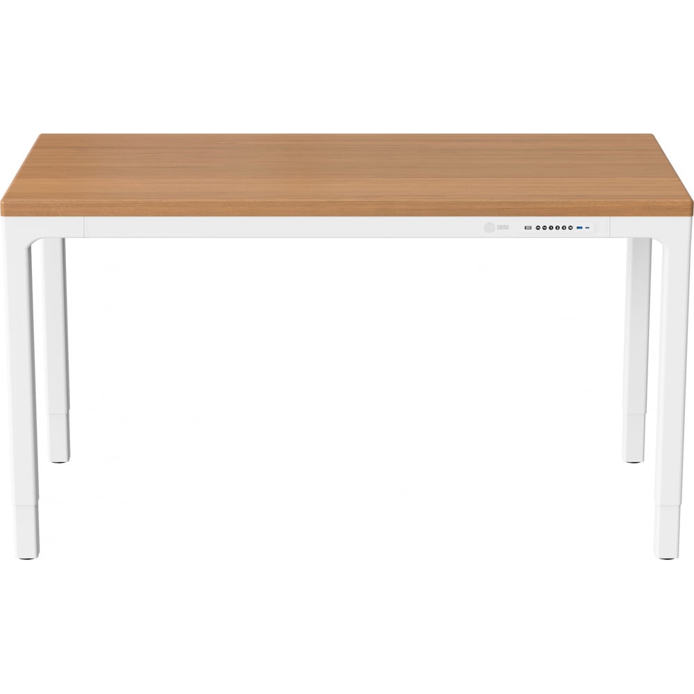 Изображение товара Компьютерный стол CACTUS CS-ET-WWD, МДФ, белый дуб молочный, регул. высоты
