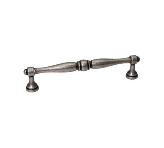 Изображение товара Ручка-скоба Giusti 128мм, отделка старое серебро с блеском WMN.619X.128.M00E8