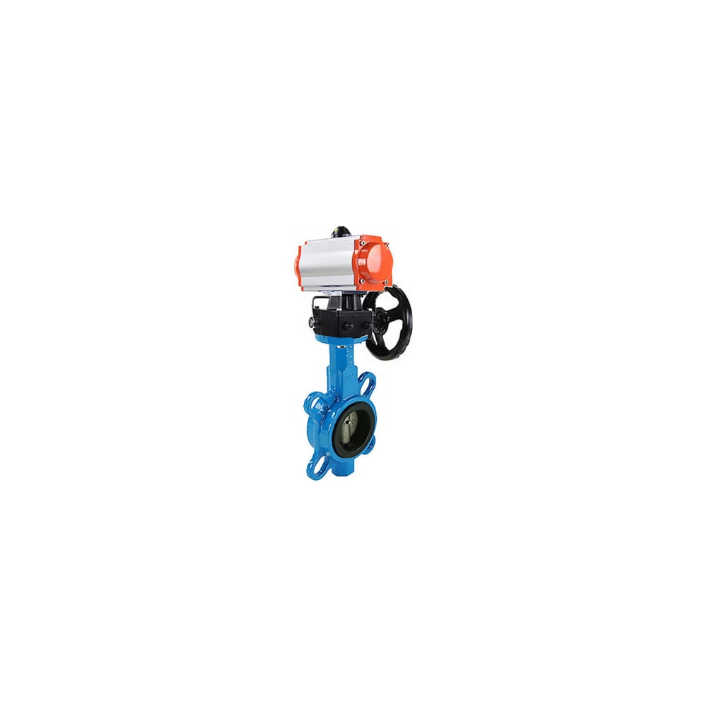 Затвор DN.ru QT450-QT450-NBR-2W-Fb-H Ду125 Ру16 LUG пн.привод, пн.распред., БПВ, дублер D050-51120