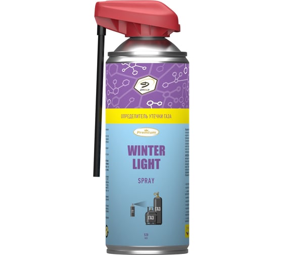 Изображение товара Определитель утечки газа Denzol's «WINTER LIGHT» с актутором, баллон 520 мл DT00041